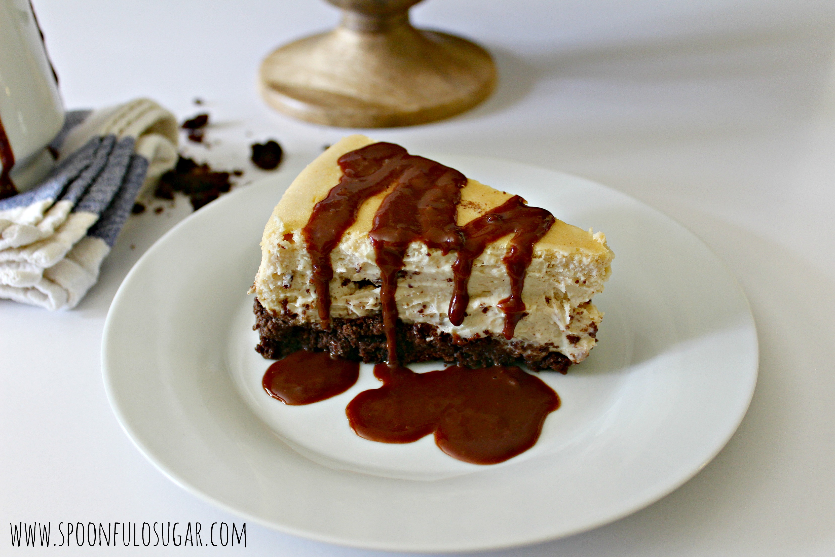 Peanut Butter Cheesecake | Spoonful of Sugar