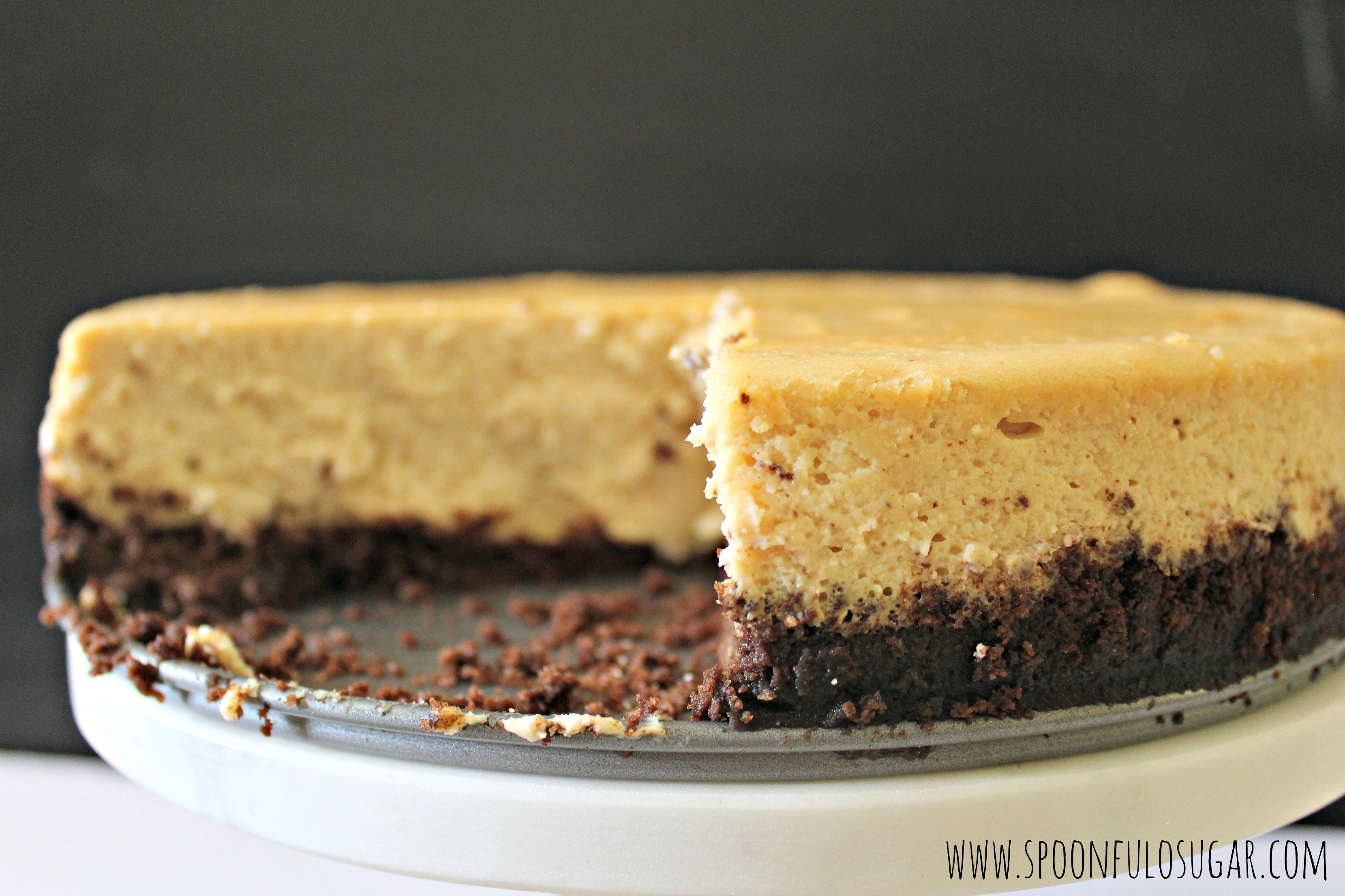 Peanut Butter Cheesecake | Spoonful of Sugar