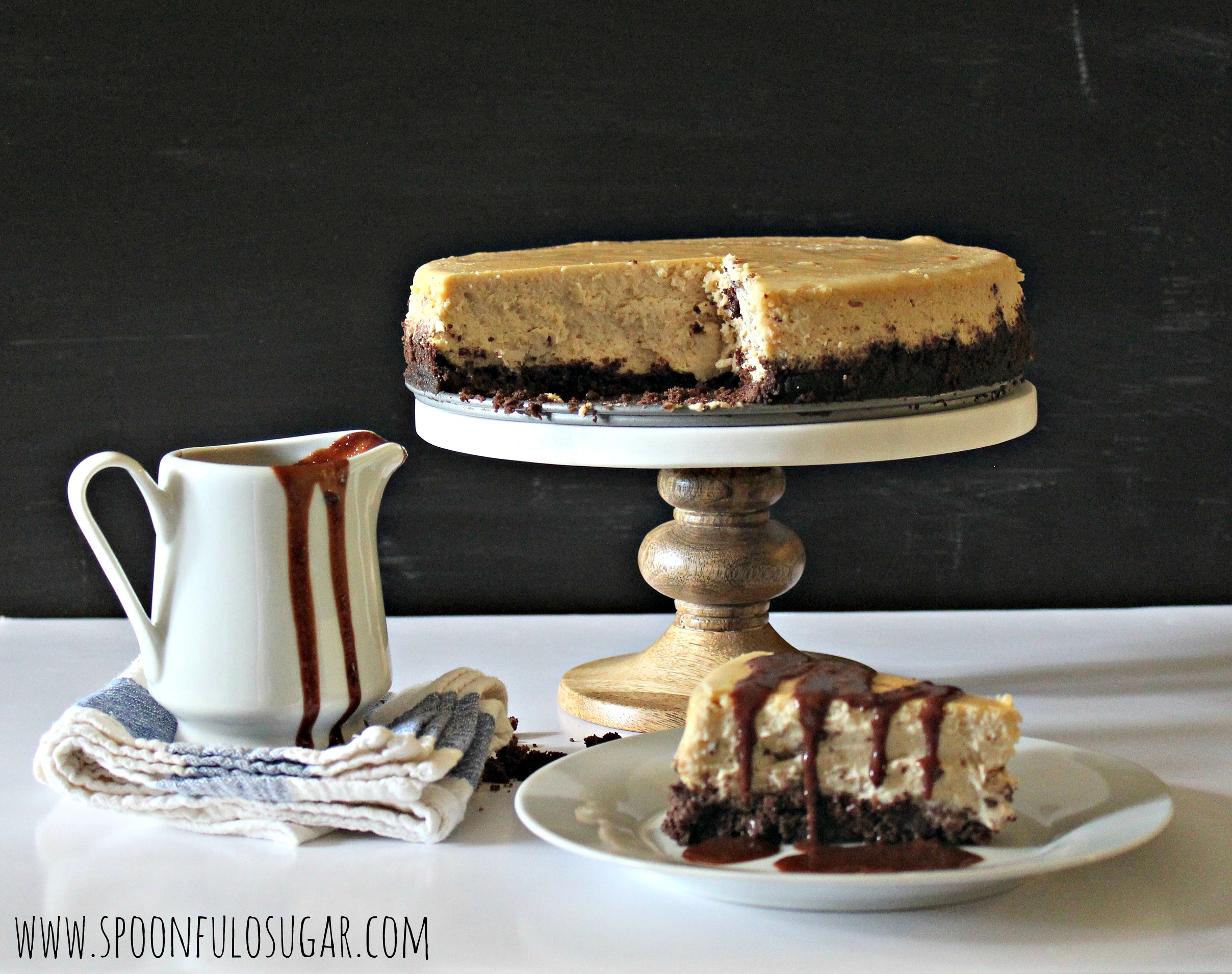 Peanut Butter Cheesecake | Spoonful of Sugar