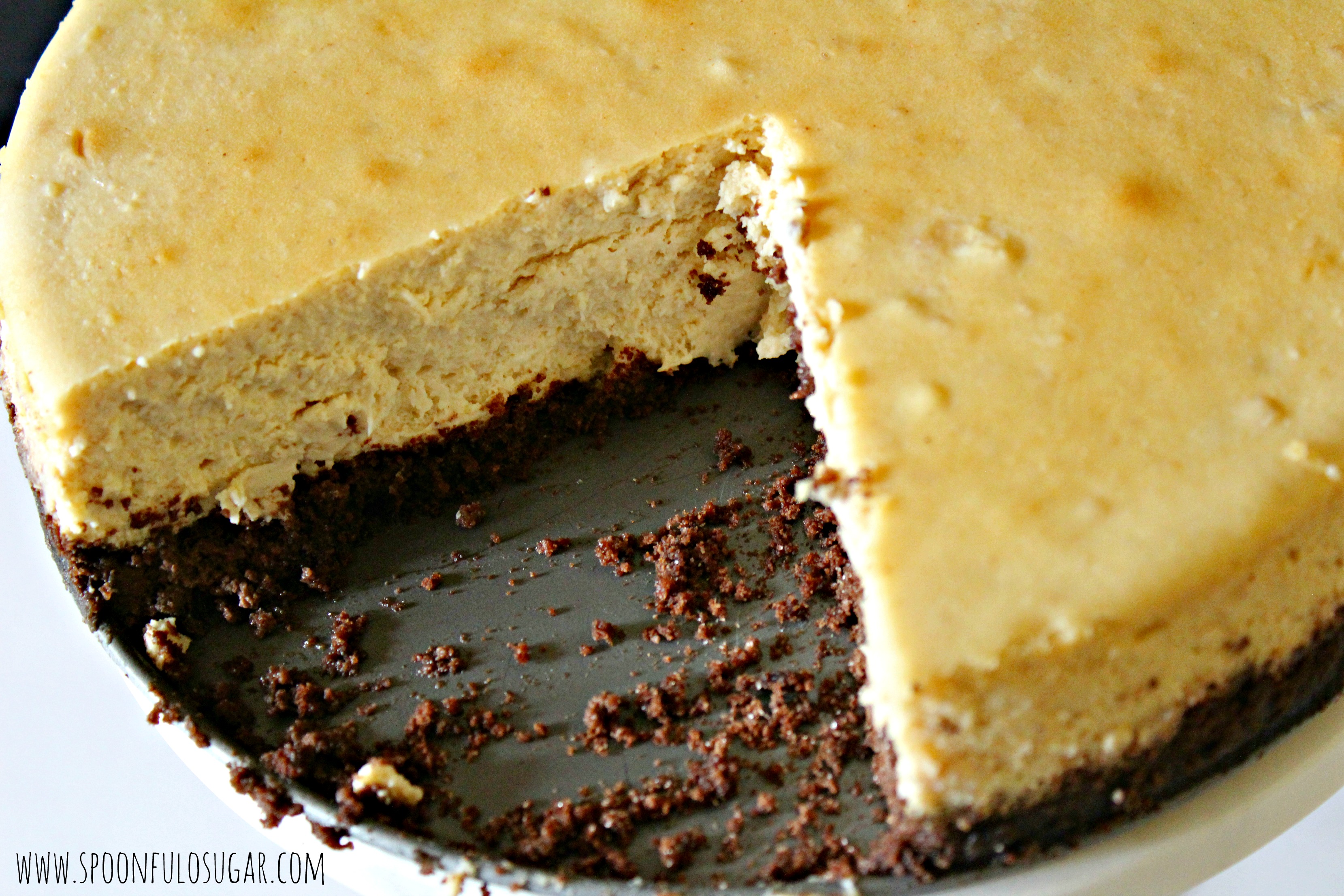 Peanut Butter Cheesecake | Spoonful of Sugar