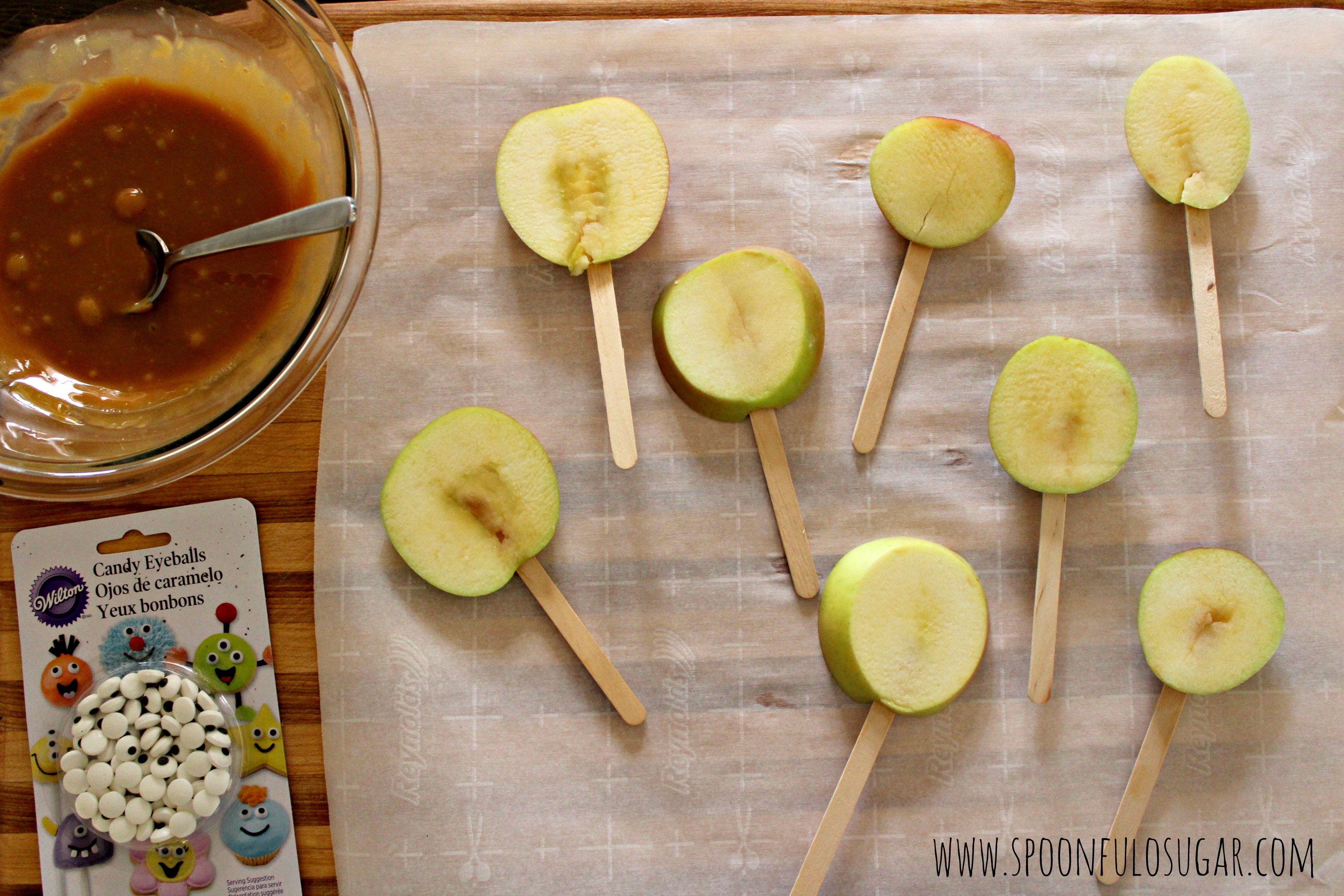 Caramel Apple Mummies | Spoonful of Sugar