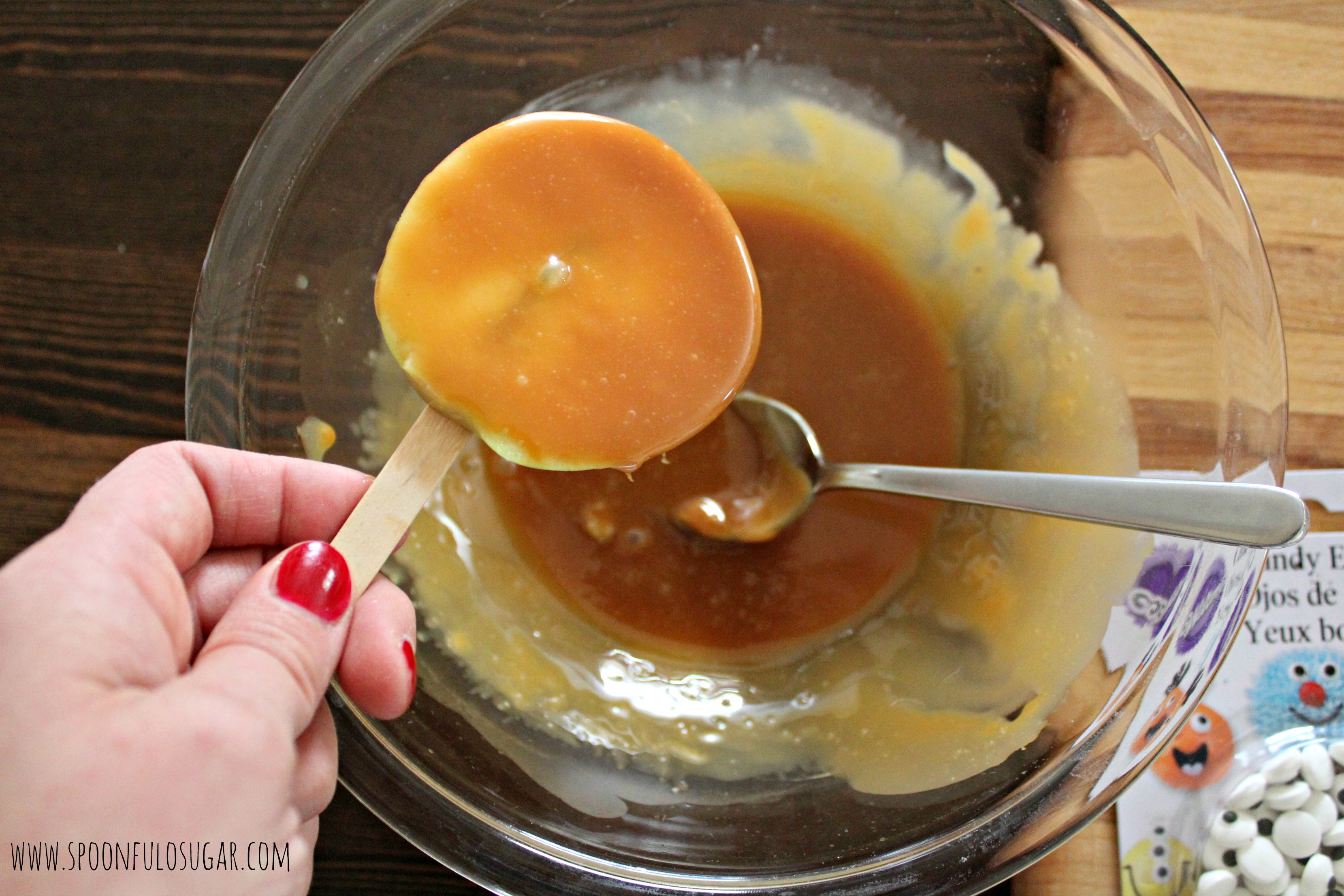 Caramel Apple Mummies | Spoonful of Sugar