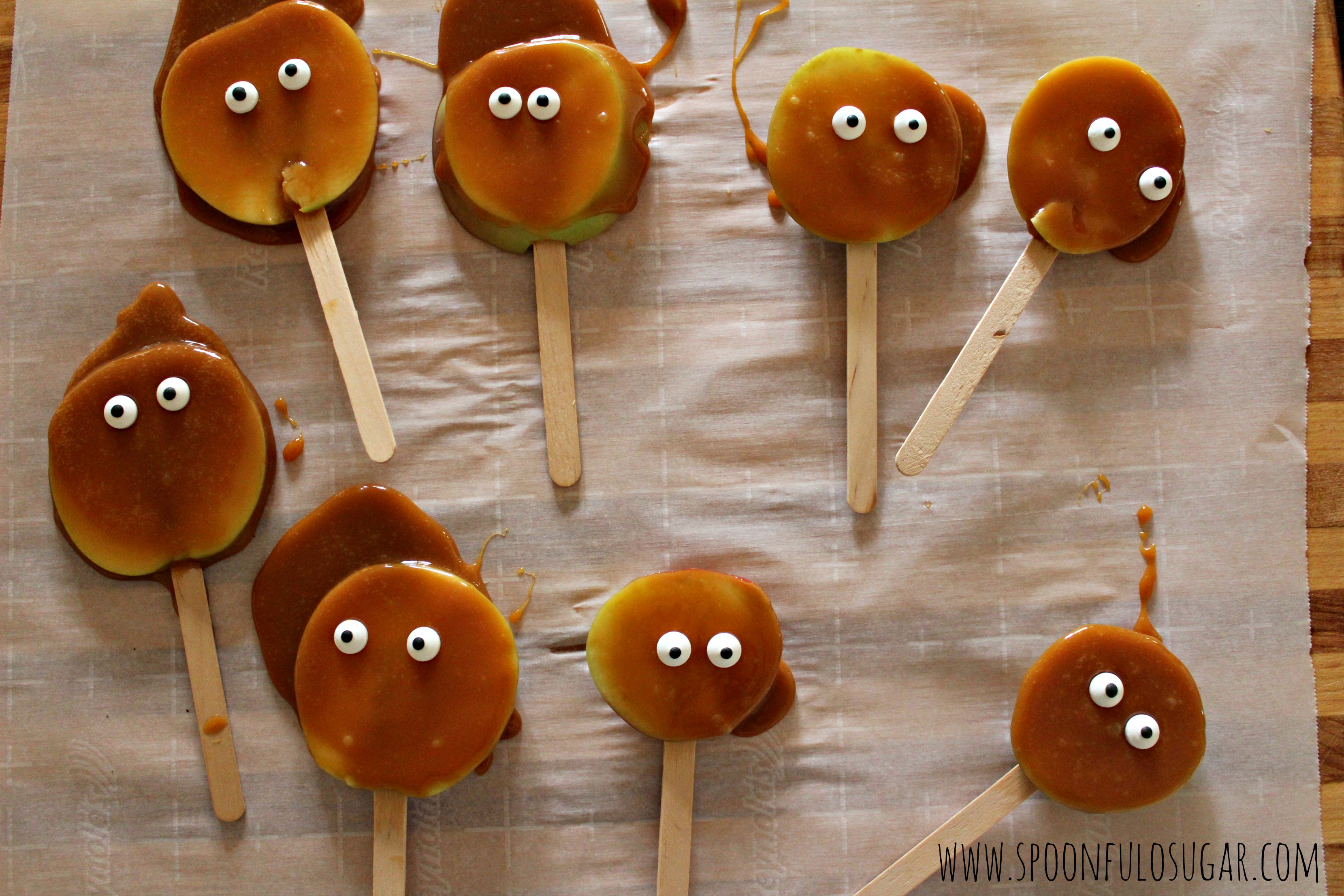 Caramel Apple Mummies | Spoonful of Sugar