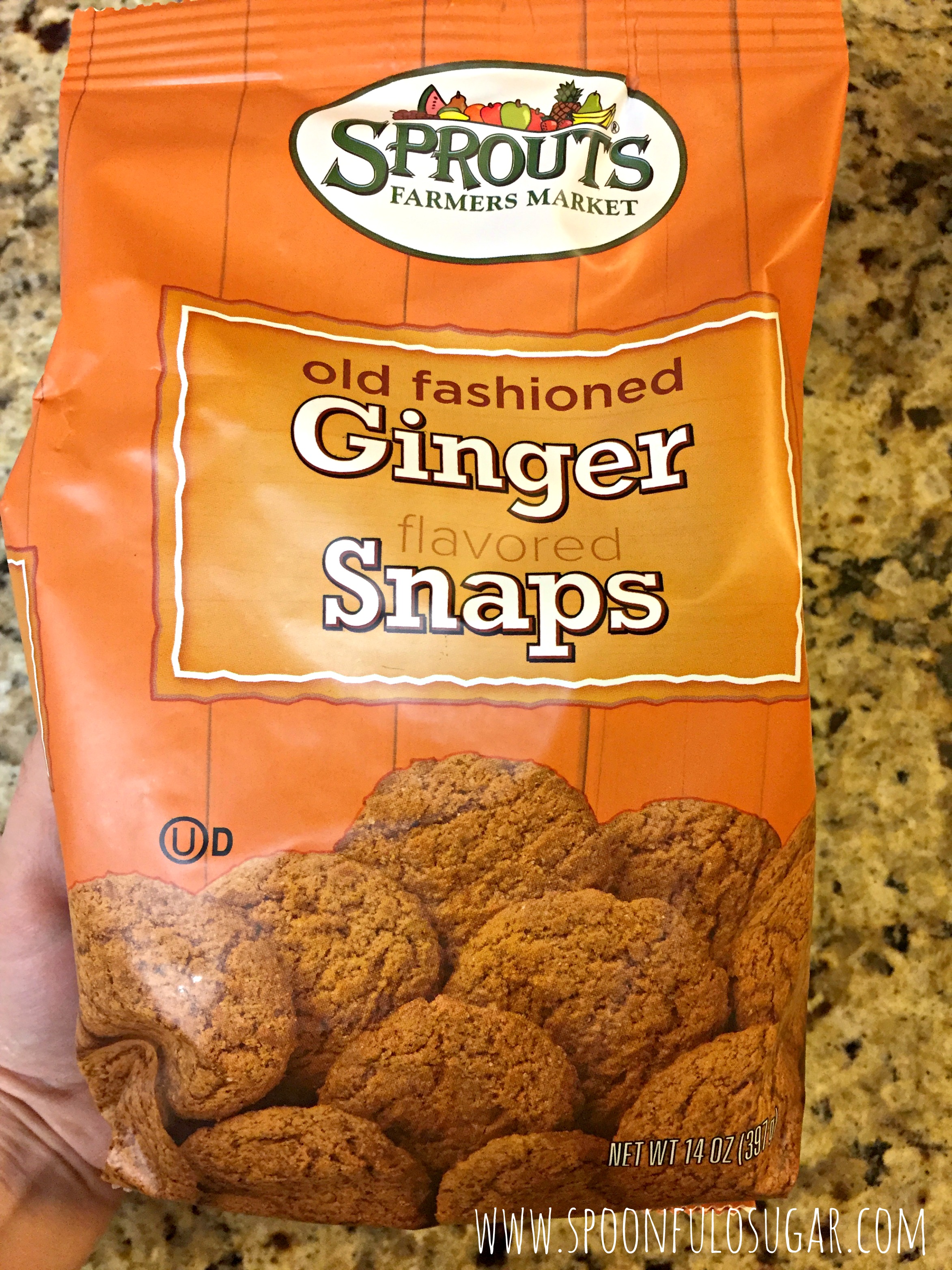Ginger snaps are both gingery and snappy.