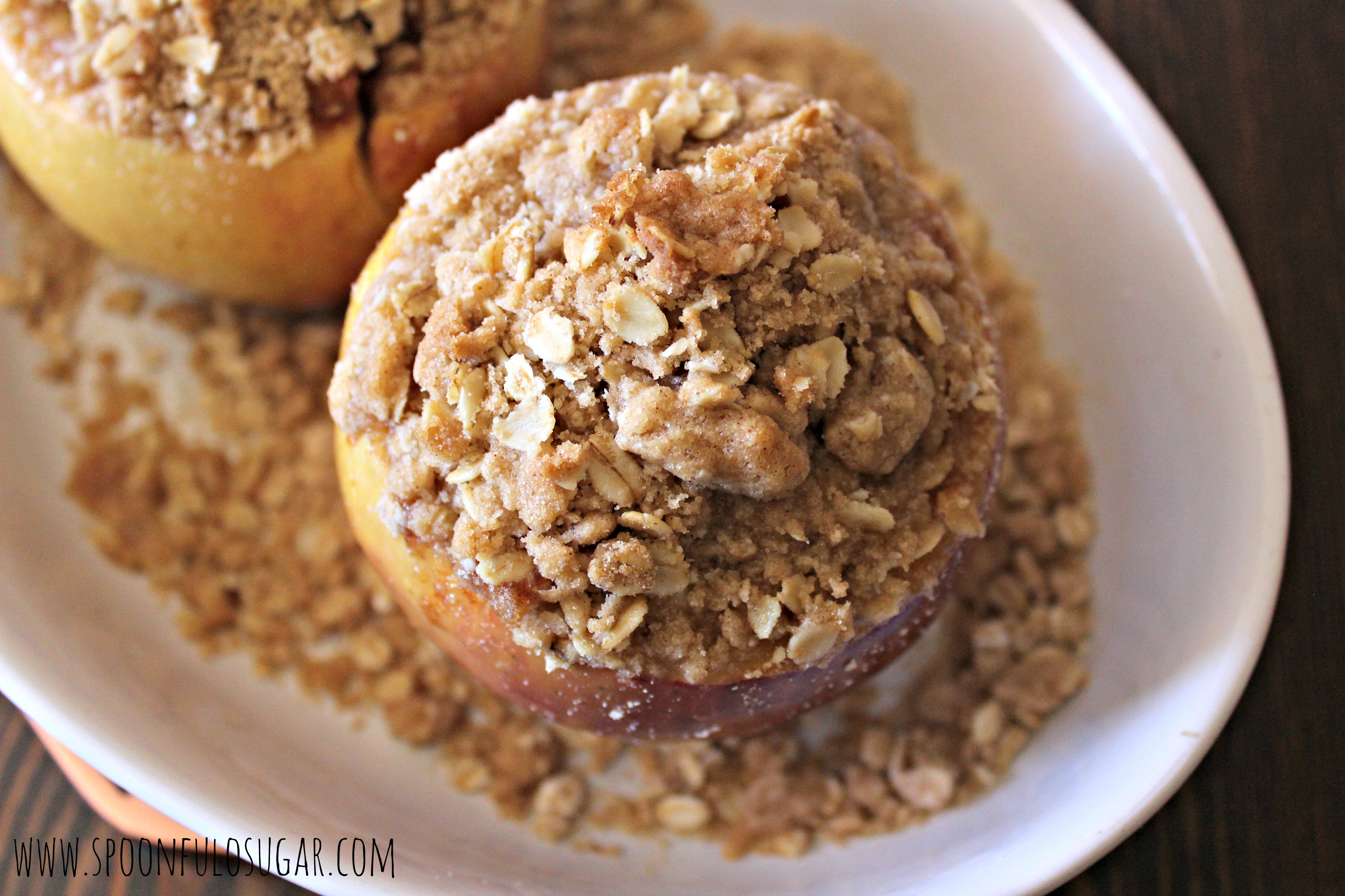 Baked Apples for Two | Spoonful of Sugar