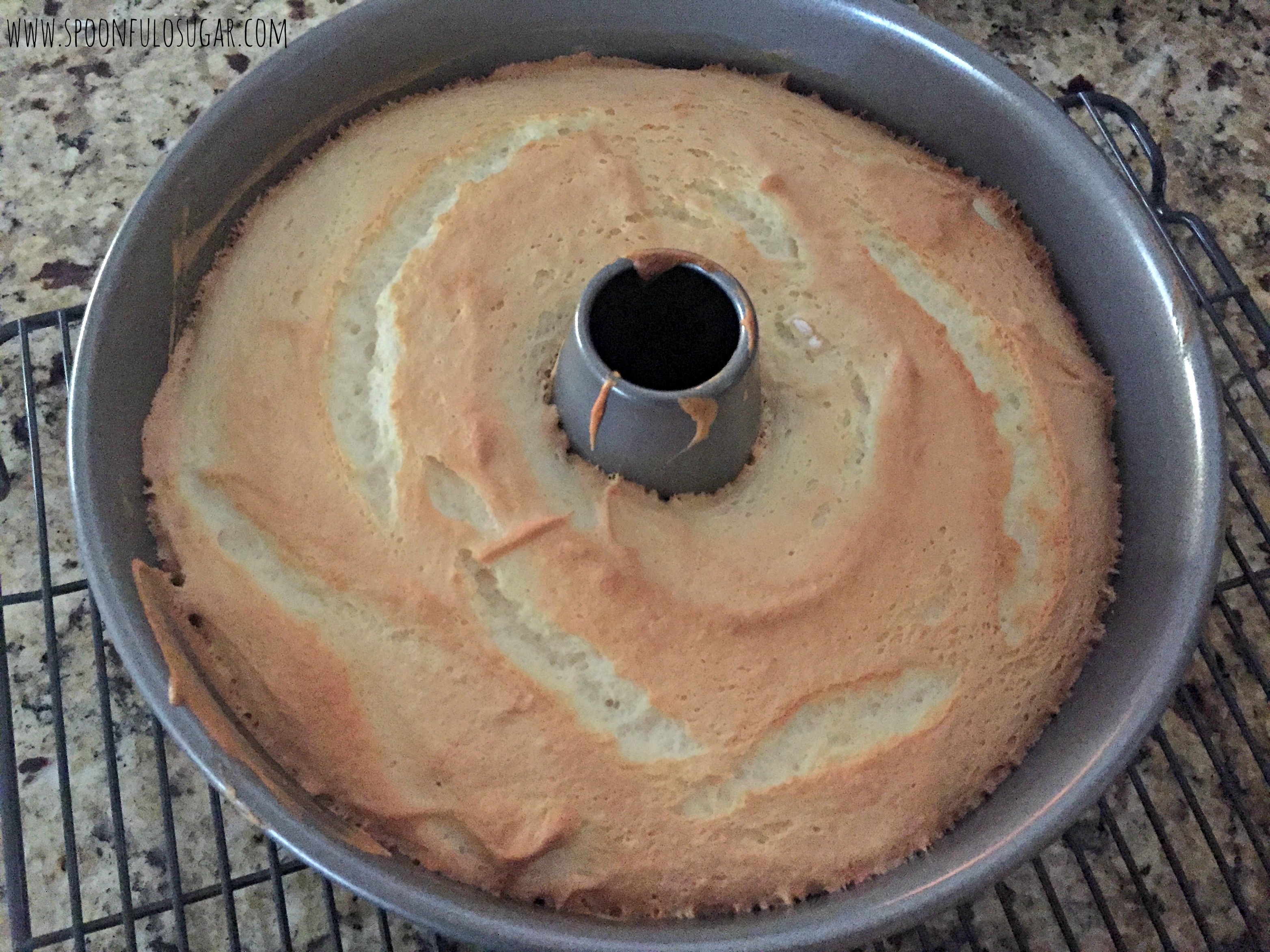 Angel Food Cake | Spoonful of Sugar