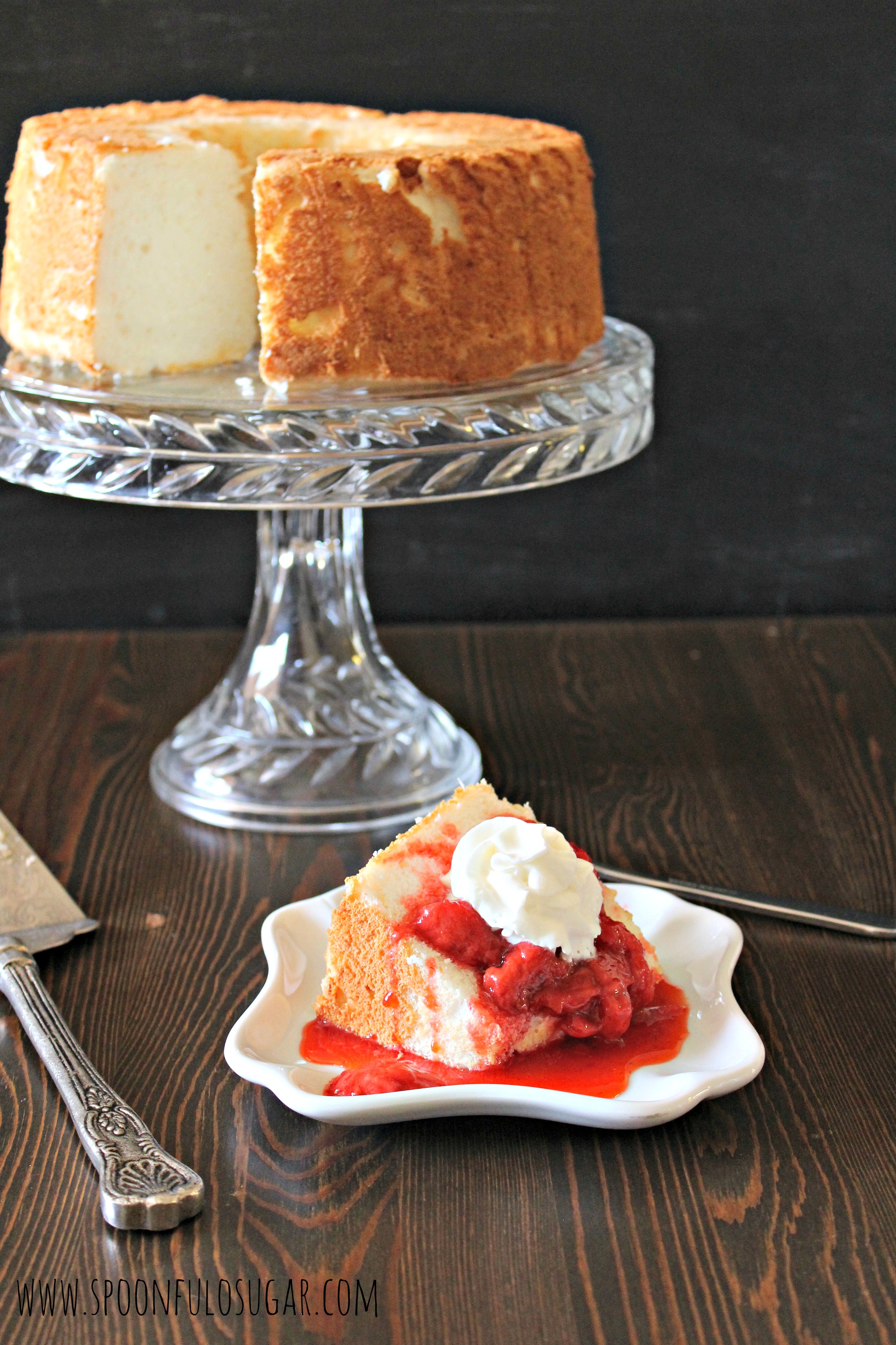 Angel Food Cake | Spoonful of Sugar