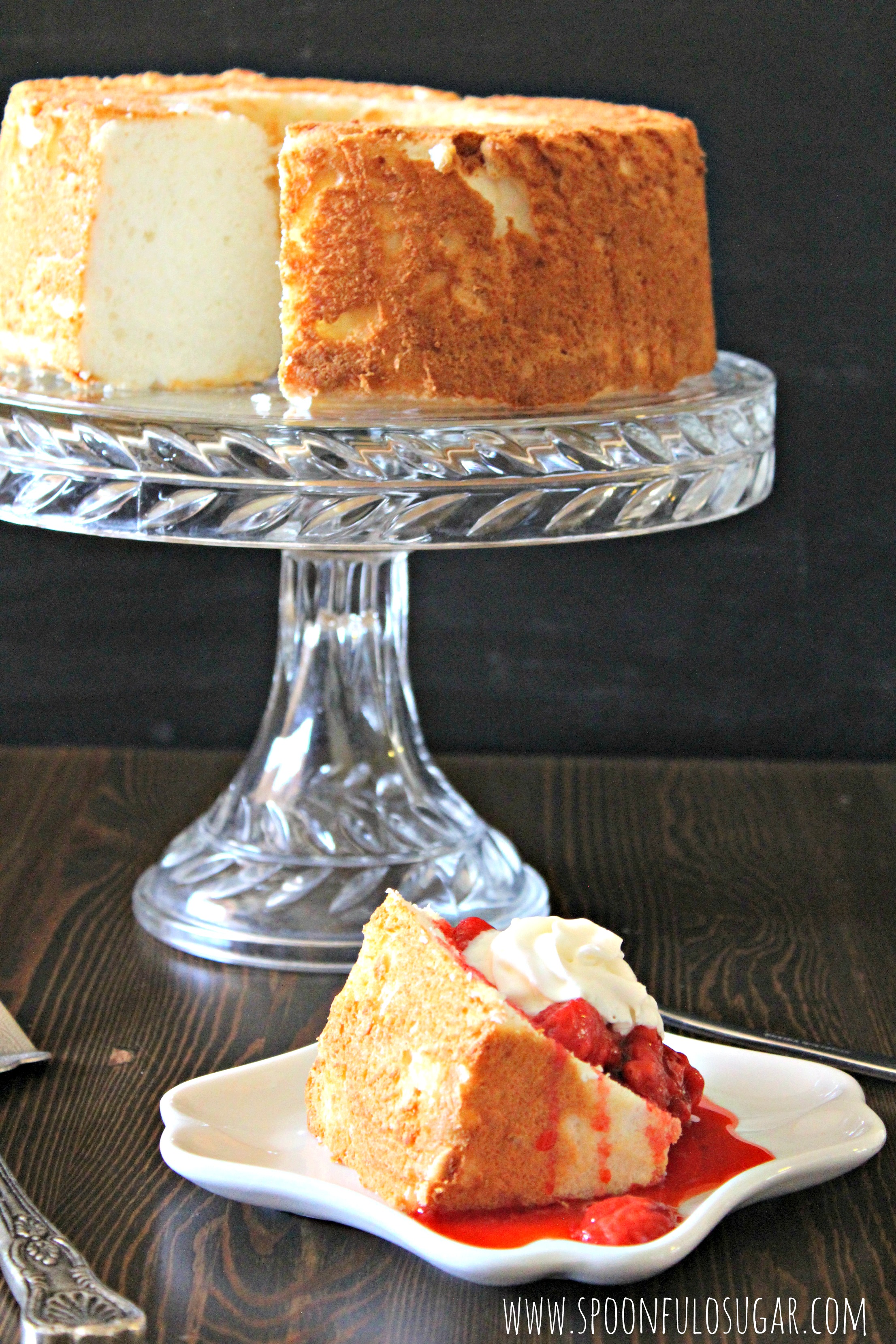 Angel Food Cake | Spoonful of Sugar