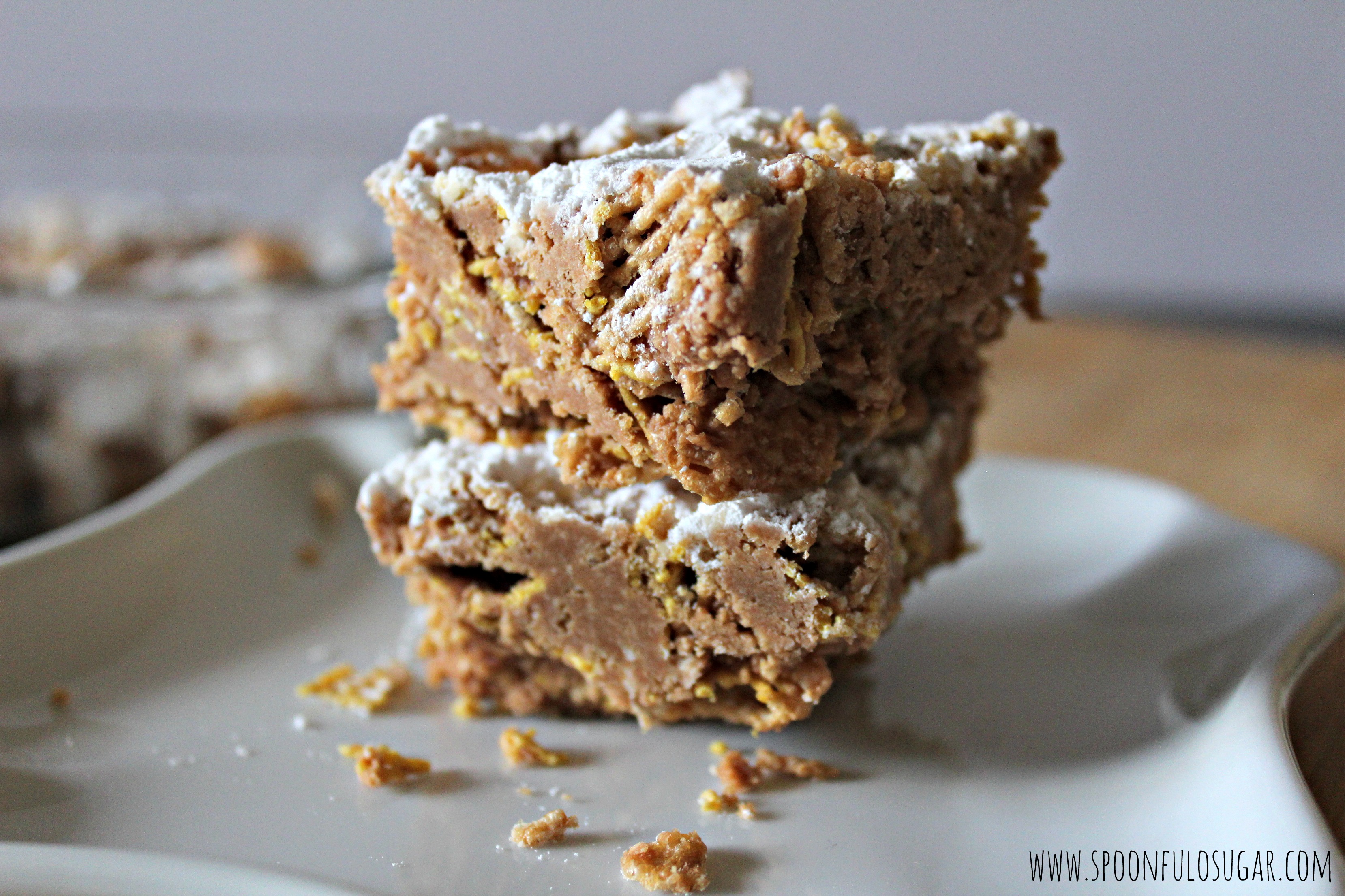 Muddy Buddy Scotcheroo Bars | Spoonful of Sugar