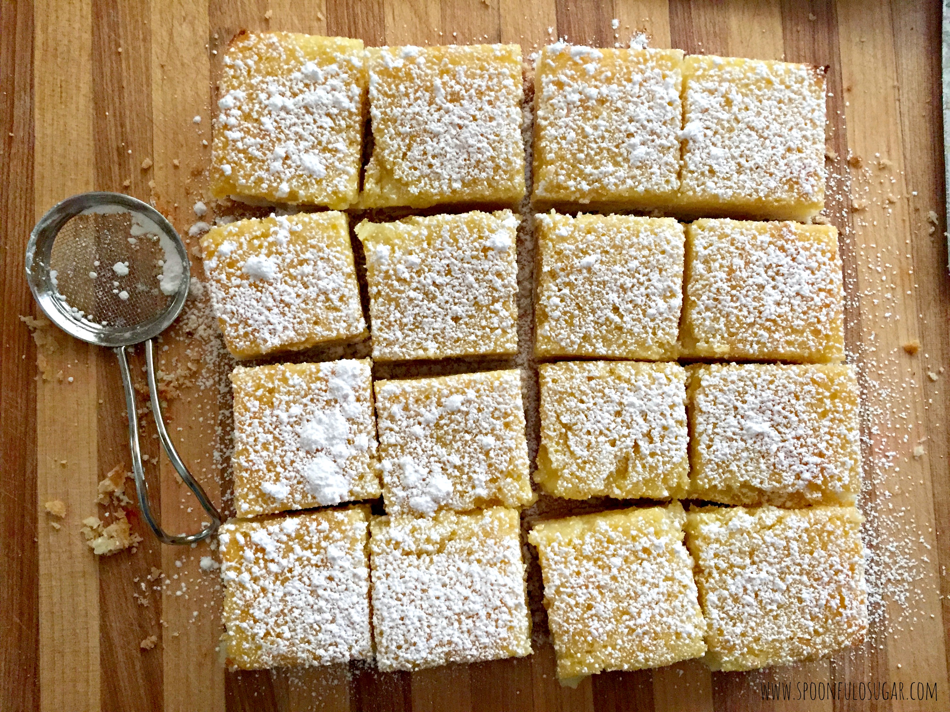 Lemon Squares | Spoonful of Sugar
