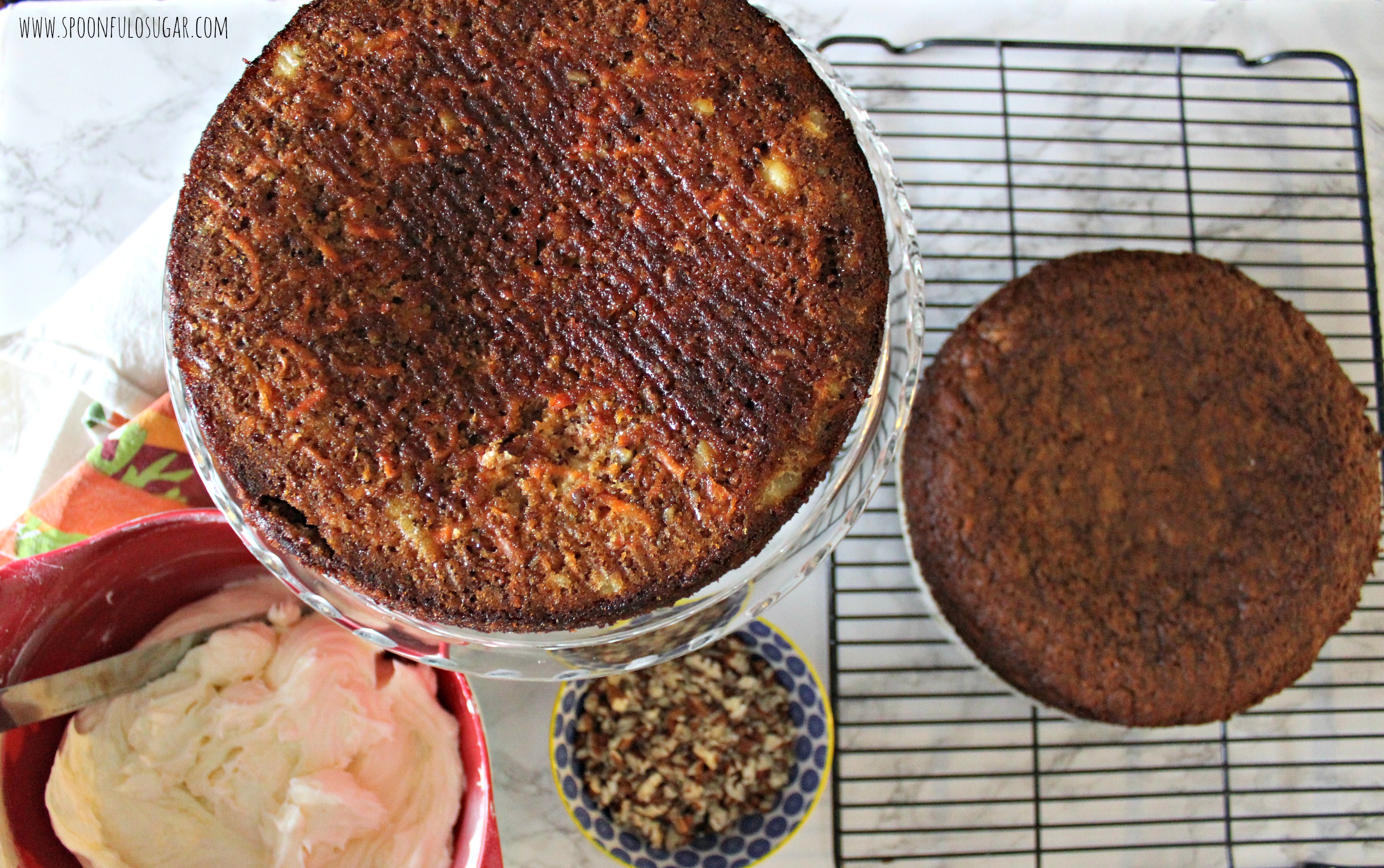 Classic Carrot Cake | Spoonful of Sugar