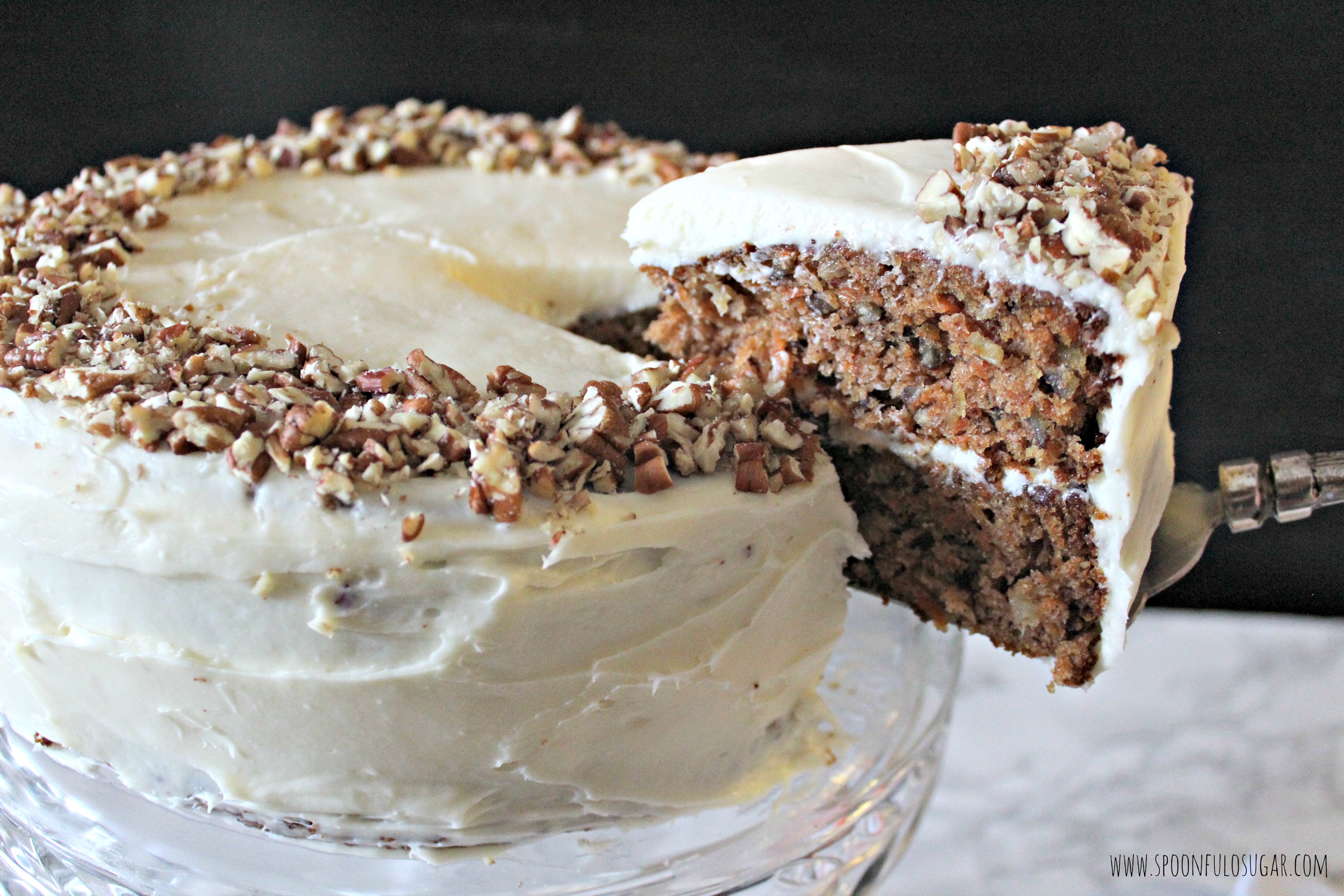 Classic Carrot Cake | Spoonful of Sugar