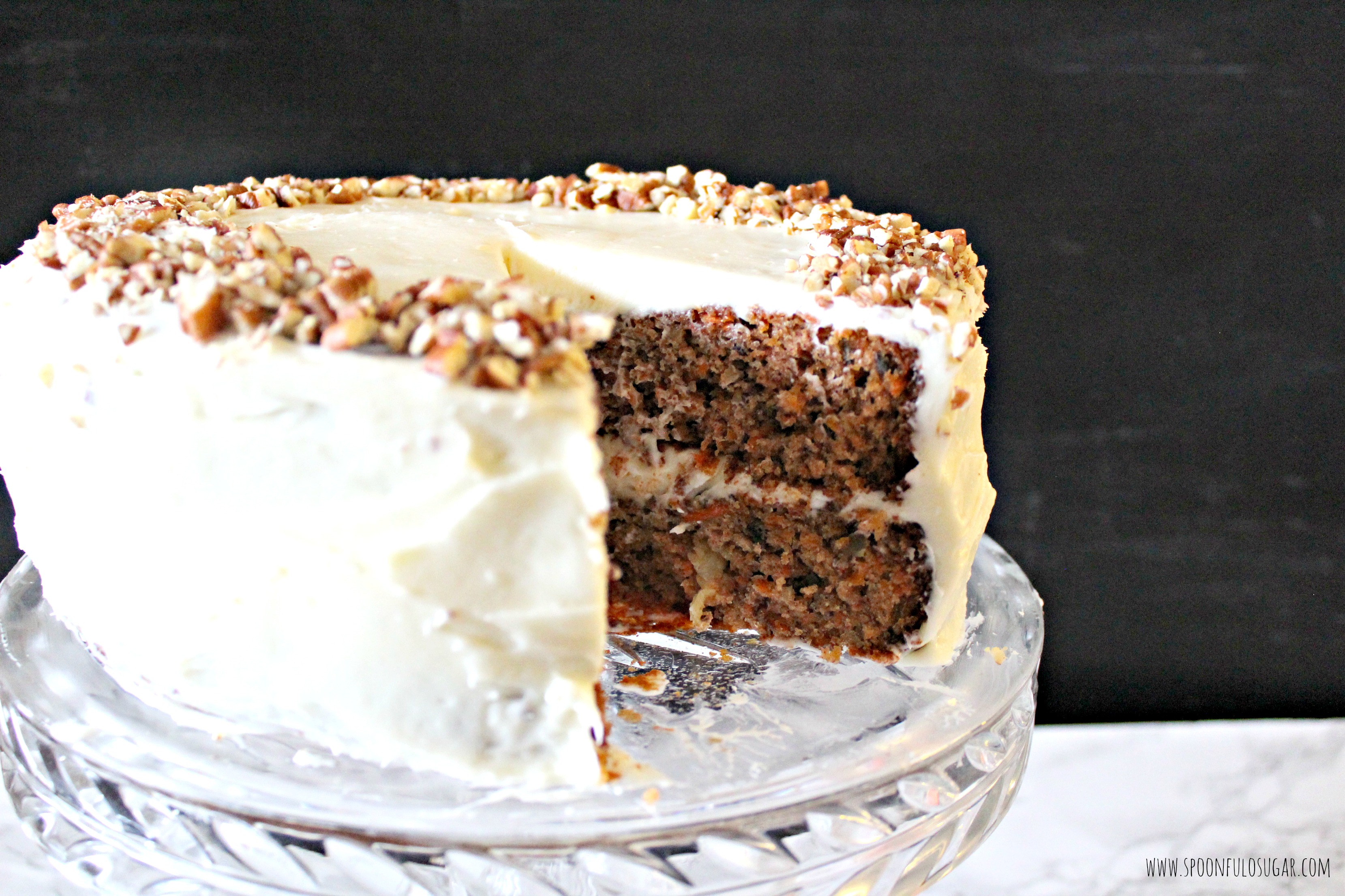 Classic Carrot Cake | Spoonful of Sugar