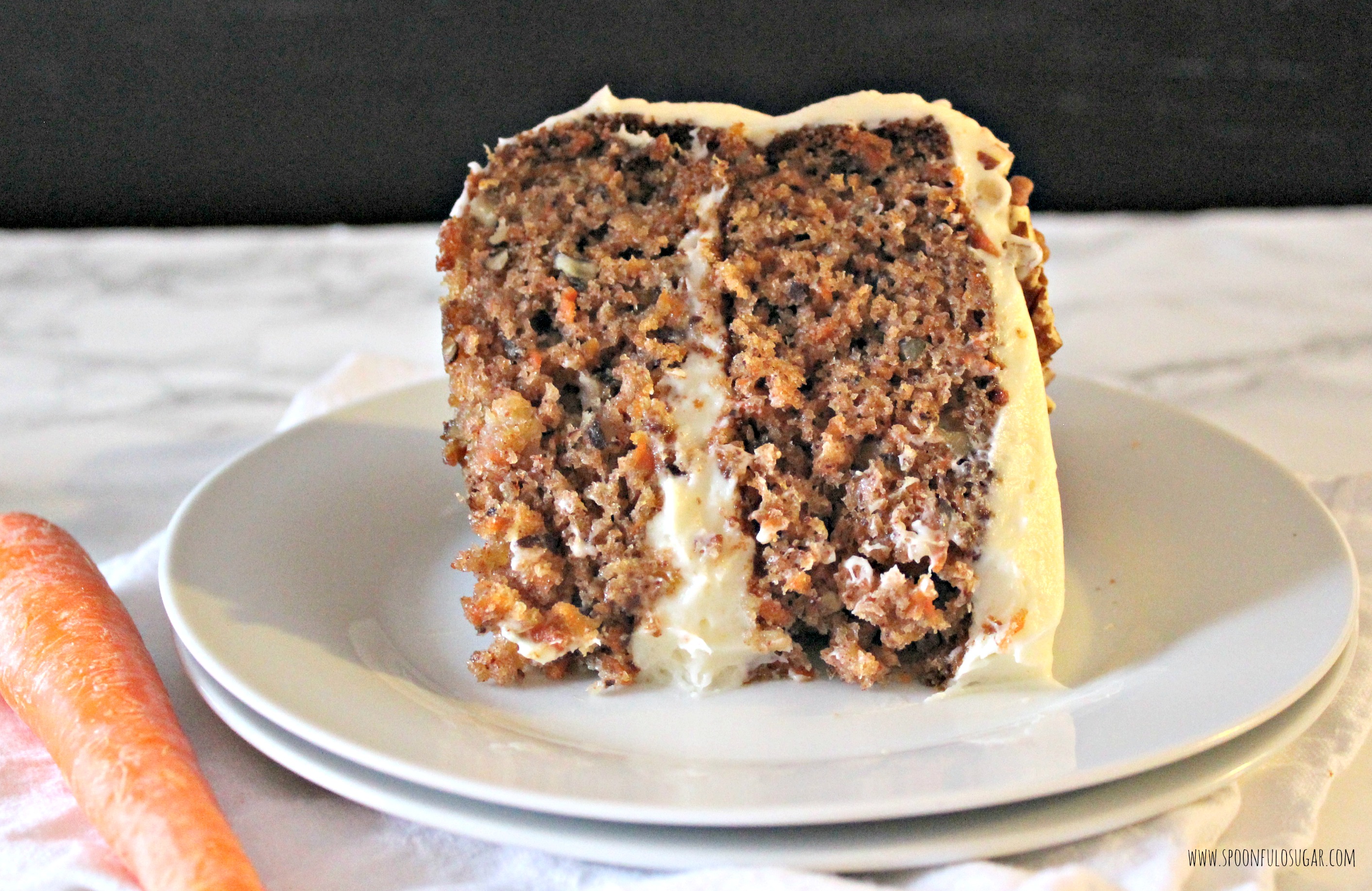 Classic Carrot Cake | Spoonful of Sugar