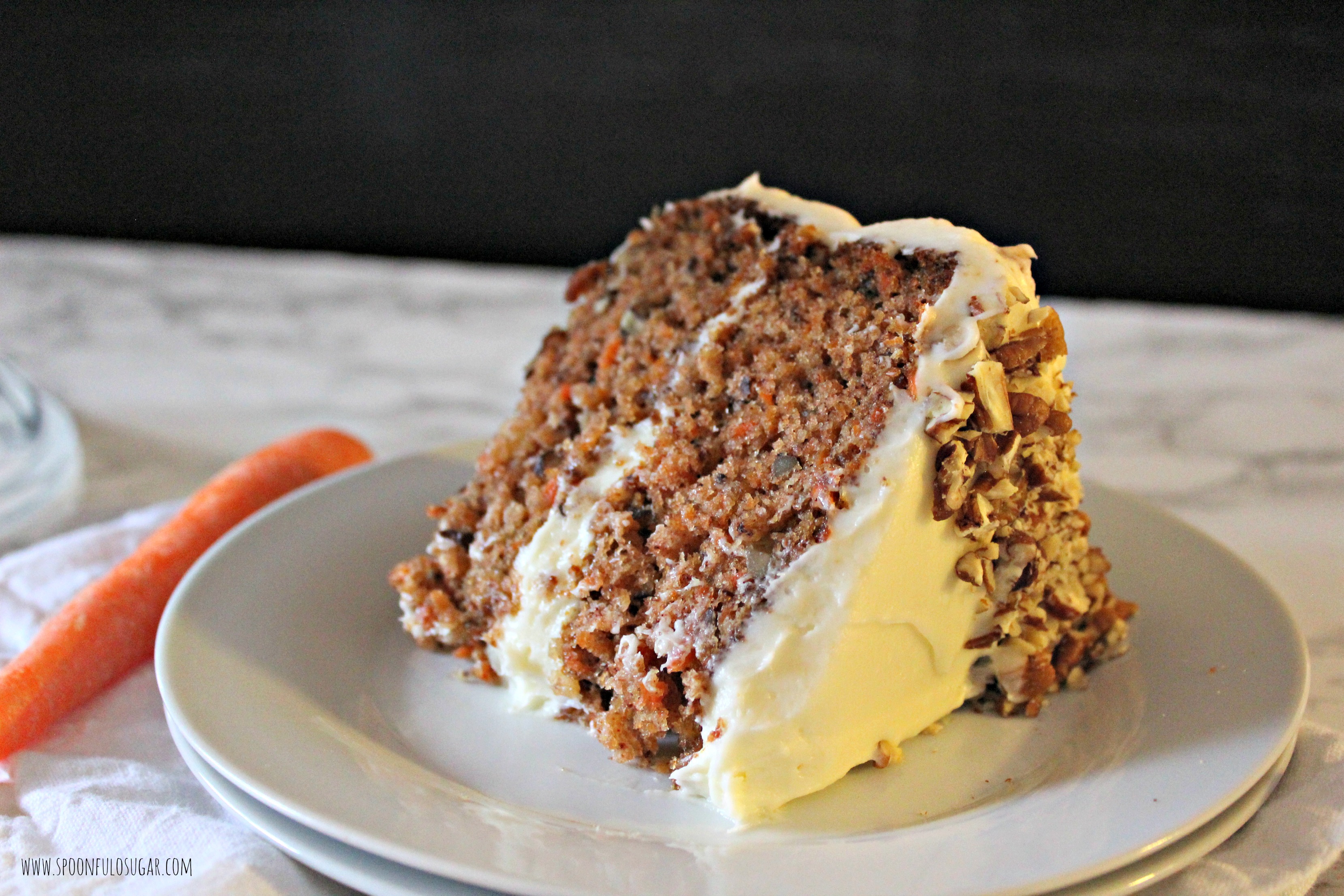 Classic Carrot Cake | Spoonful of Sugar