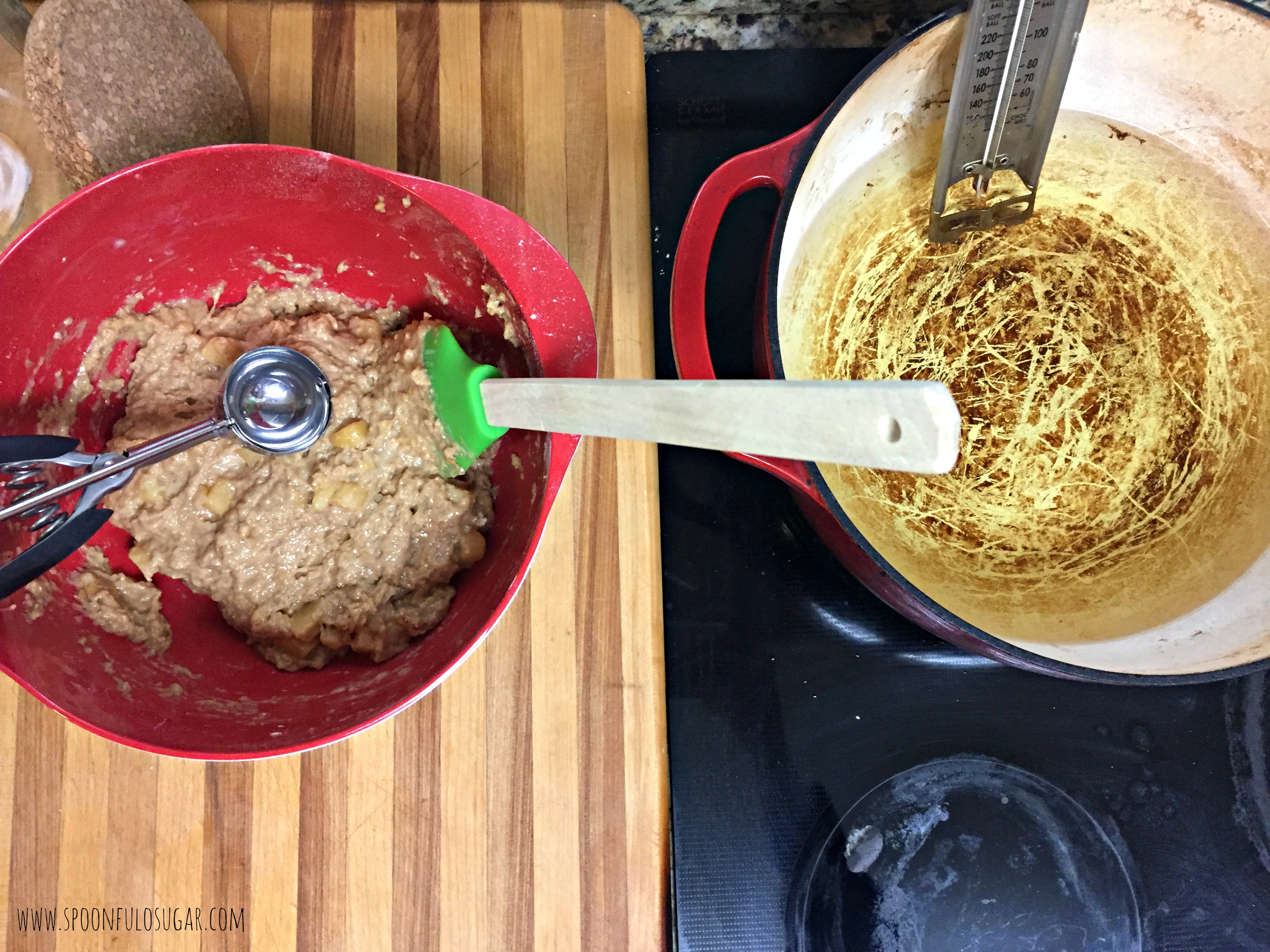 Apple Fritter Bites | Spoonful of Sugar