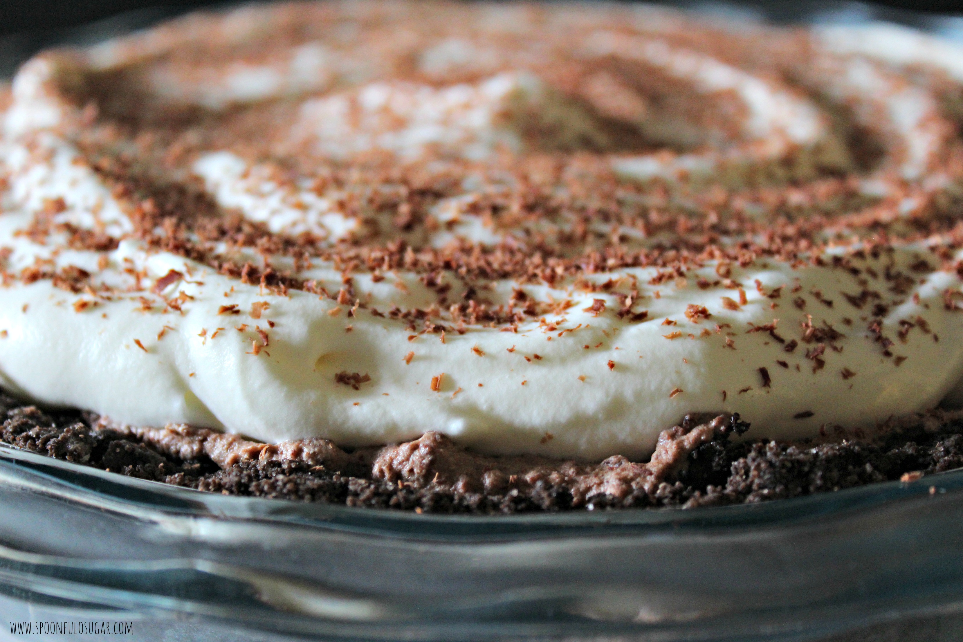 Chocolate Mousse Pie | Spoonful of Sugar